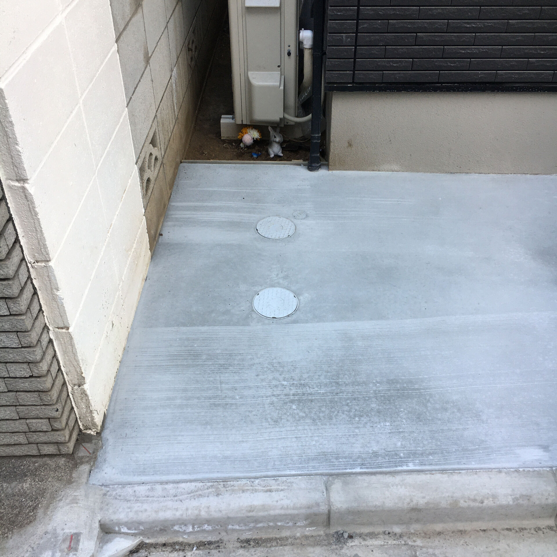 土間コンクリートの仕上げには、用途やデザインに合わせてさまざ